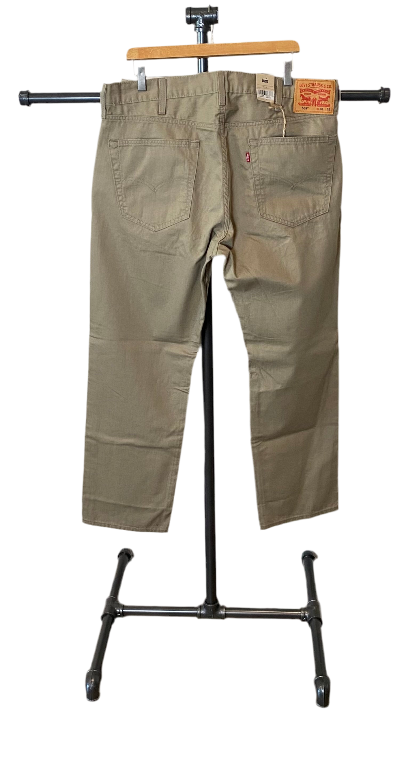 LEVI 559 JEANS TAN SIZE W38 L32