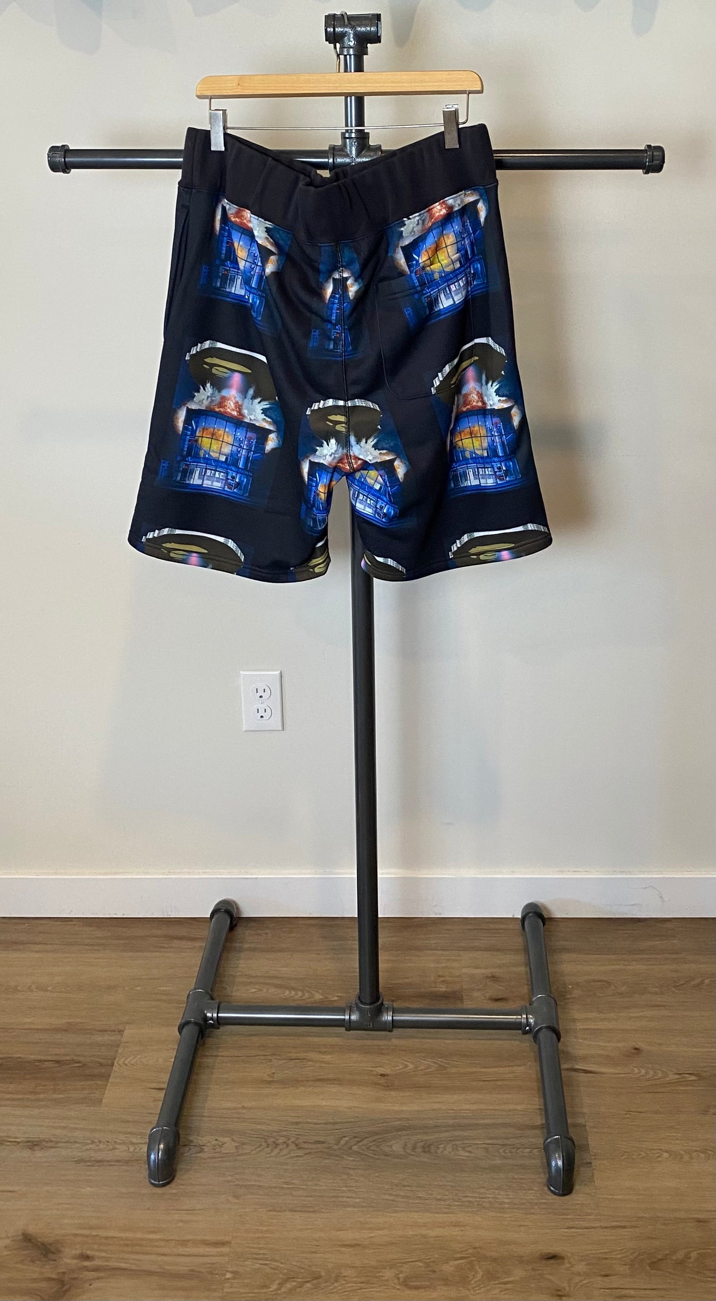 BAPE INVASION RAYON JACKET SIZE XL