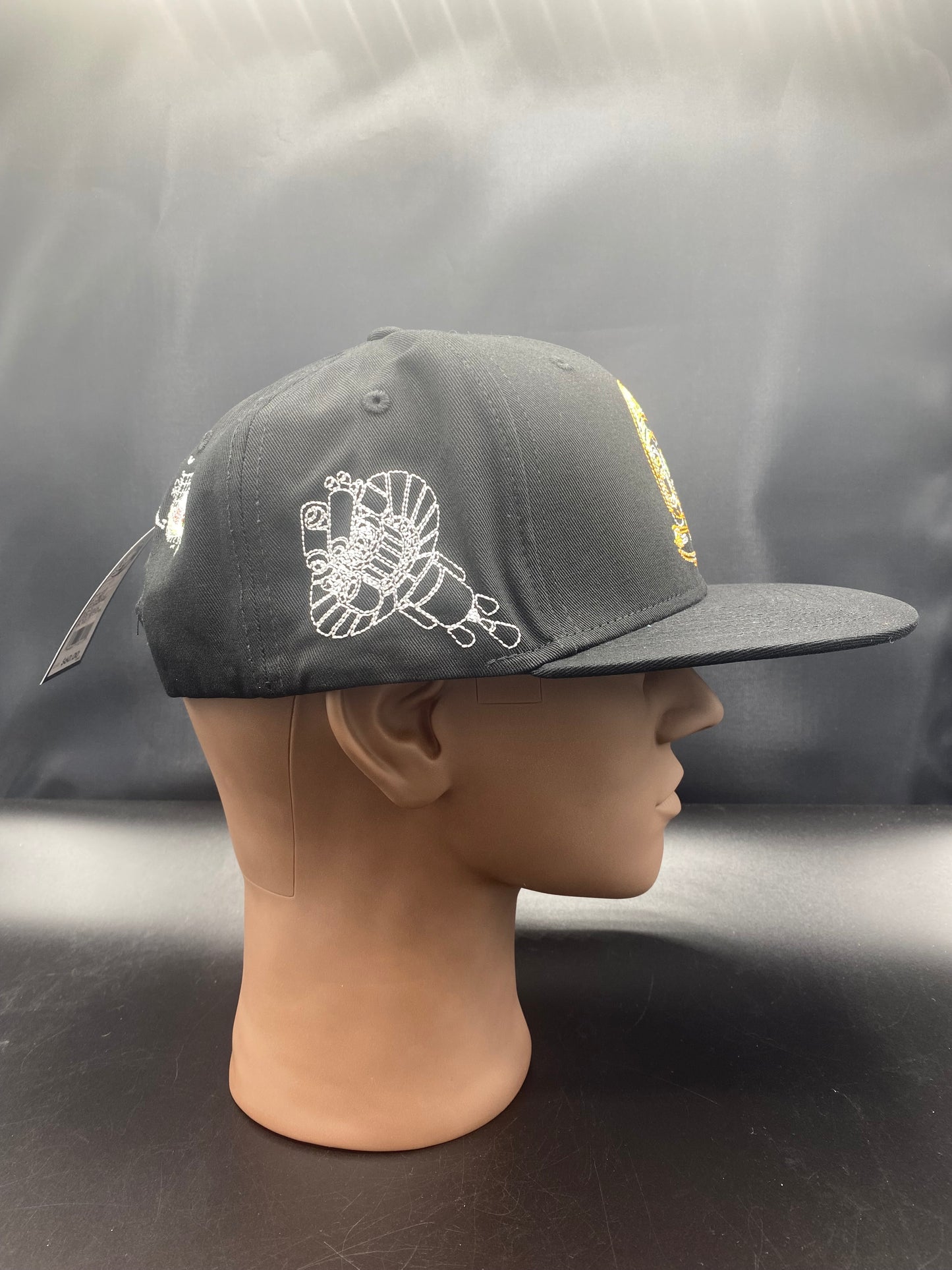 BB Overload Snapback Hat Black