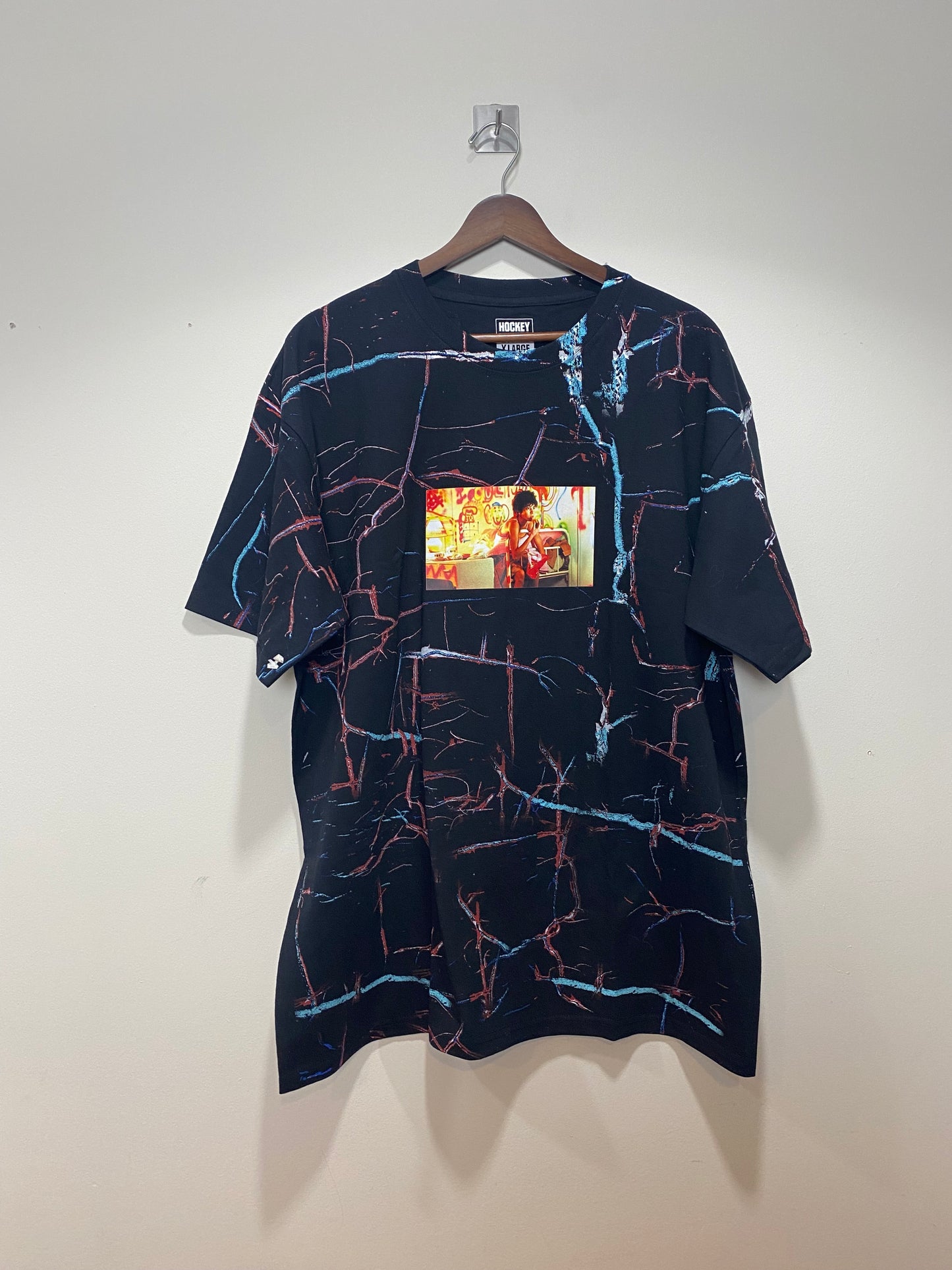 Hockey Eyes Without A Face Fucking Awesome Graphic T Size XL