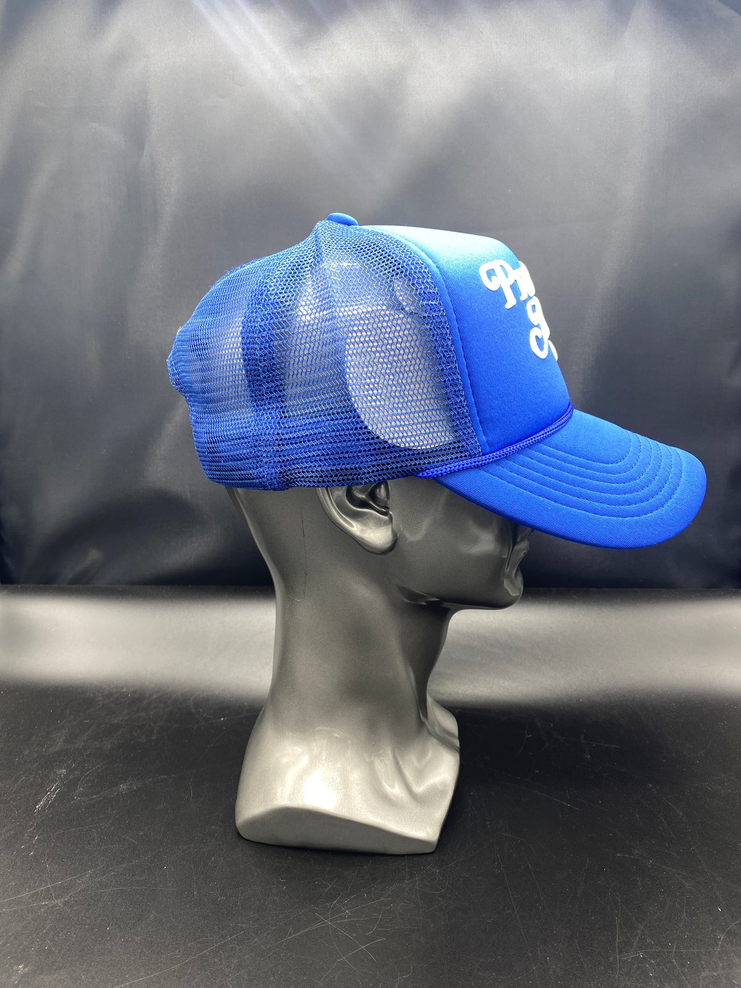 Pretty Much Broke Trucker Cap Blue & White