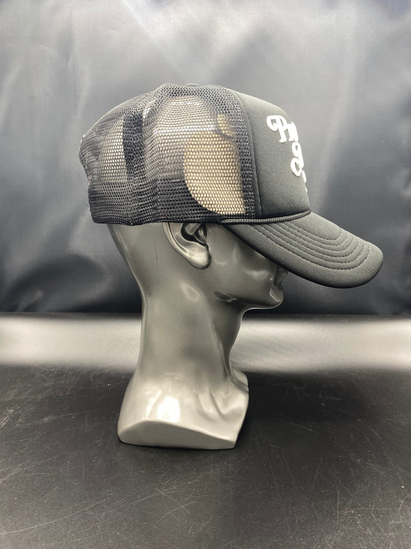 Pretty Much Broke Trucker Cap Black & White