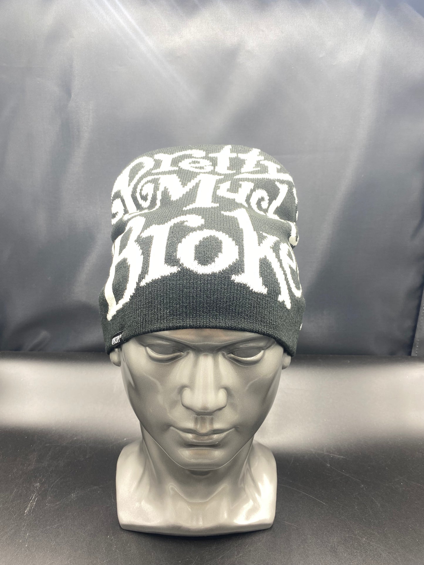 Pretty Much Broke Beanie Black/White
