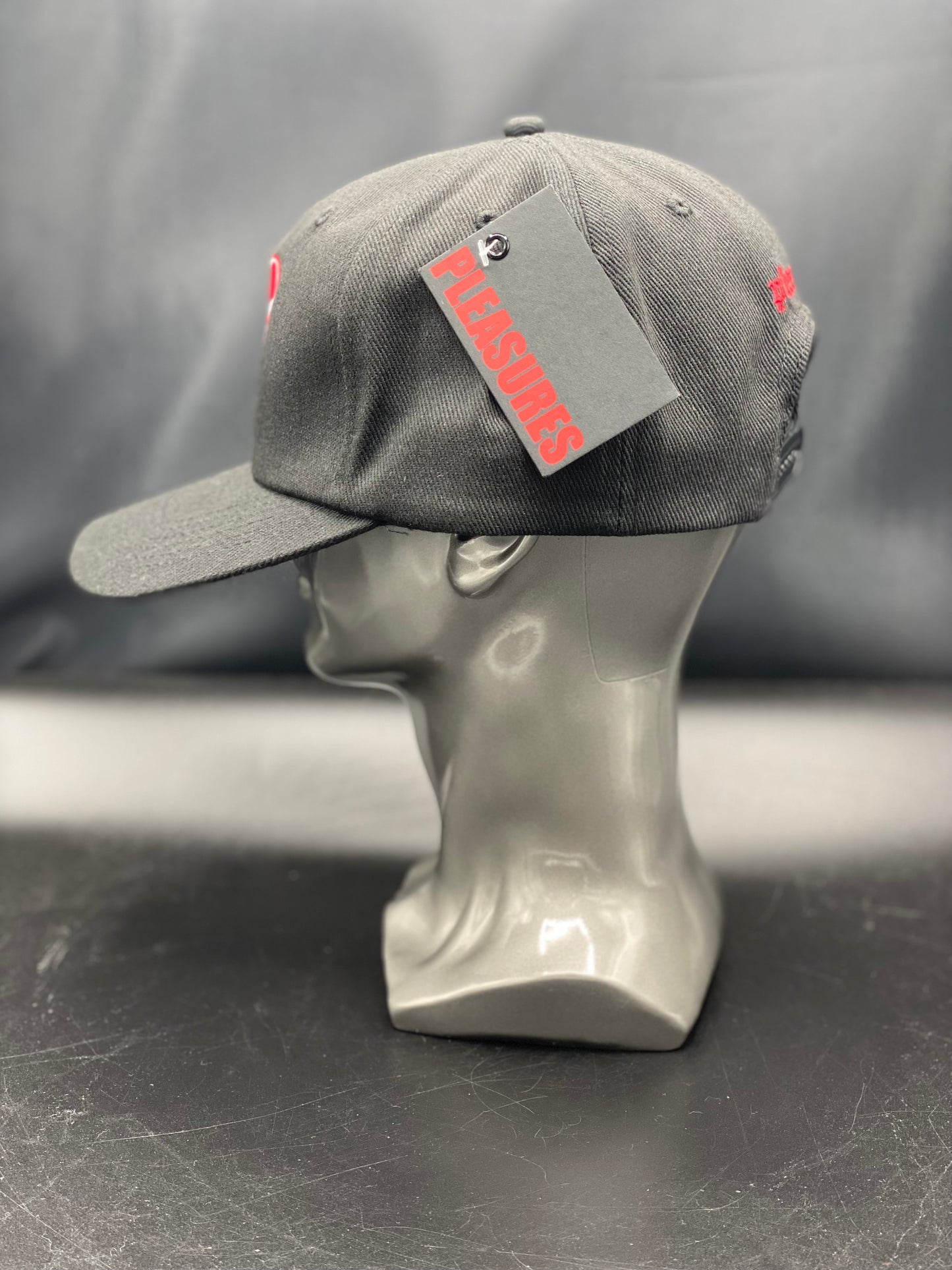 Pleasures x Shorty's Heart Snapback - Black