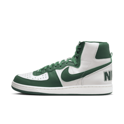 Nike Terminator High Swan/Sail/Washed Green/Noble Green Size M 12 W 13.5