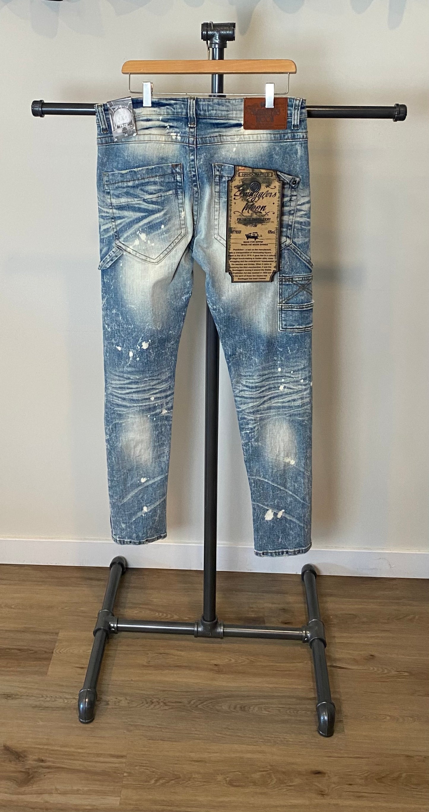 SMUGGLERS MOON MENS JEANS W34 L32