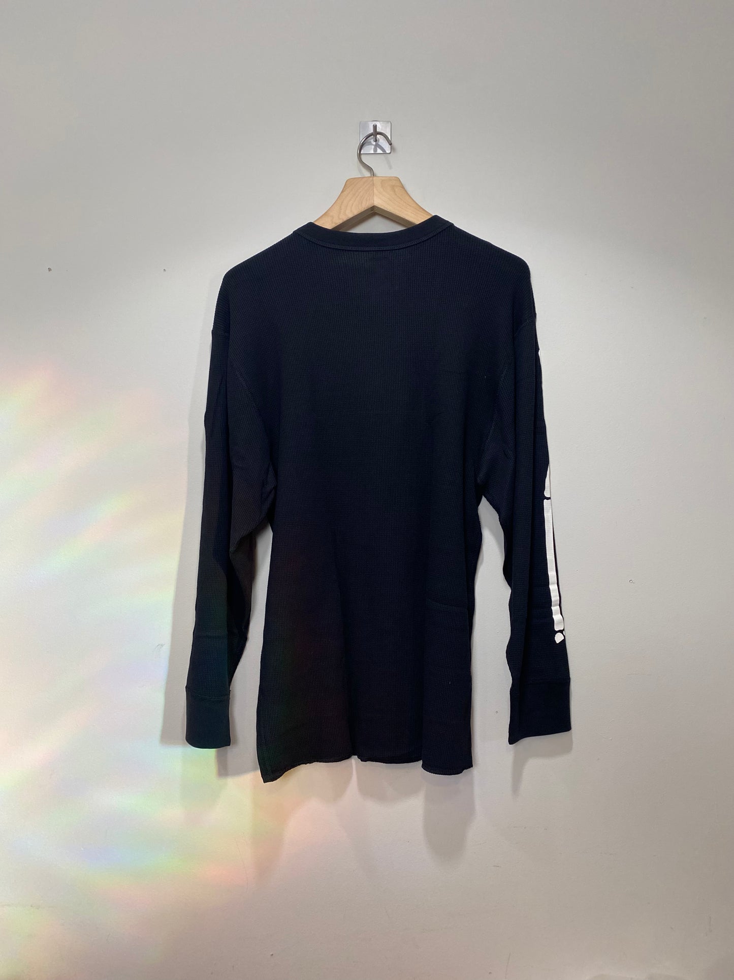 Supreme x Hanes Bones Thermal Crew Black Size XL