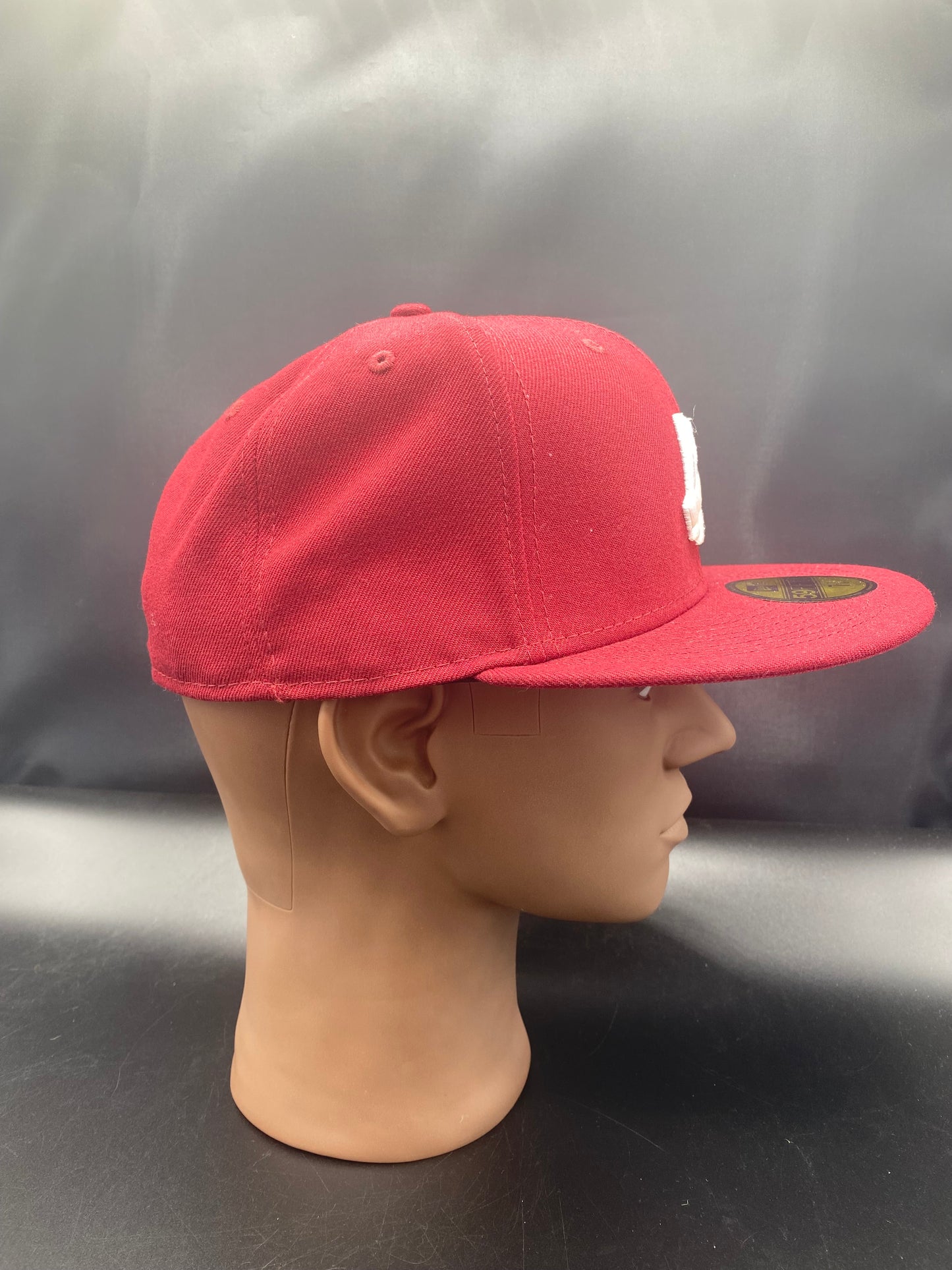 Undefeated Play Dirty X New Era Maroon Fitted Hat Size 7 3/8