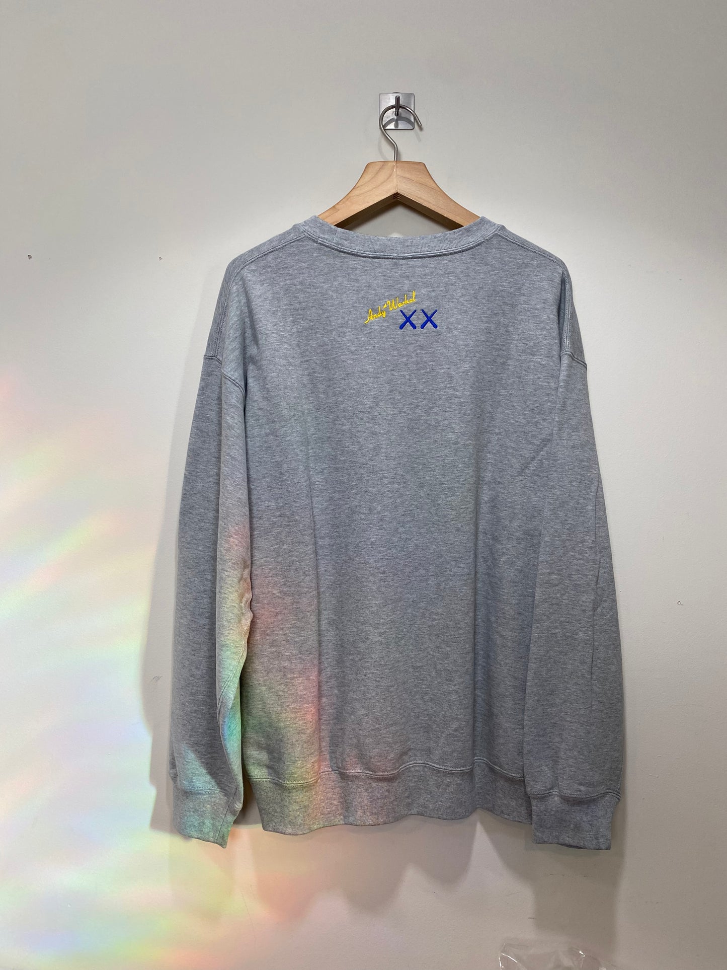 Uniqlo KAWS + Warhol Graphic Sweatshirt Size XL