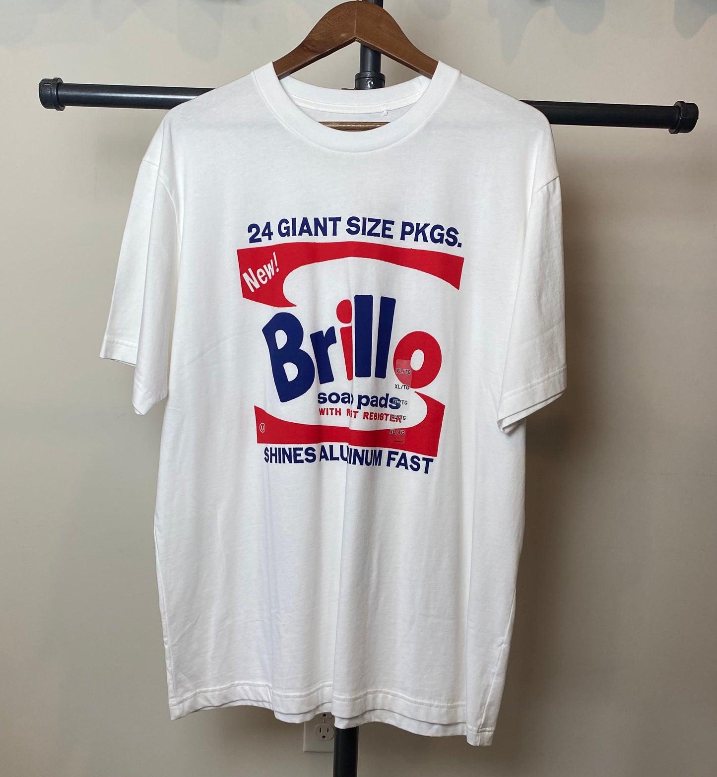 Uniqlo UT Archive Short Sleeve Brillo Pads Graphic T-Shirt Andy Warhol Size XL