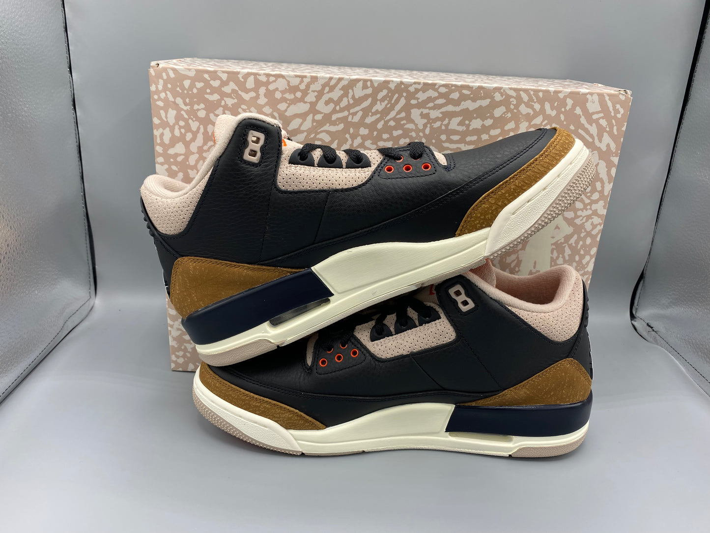 Air Jordan 3 Retro "Desert Elephant" Size M 10.5 W 12