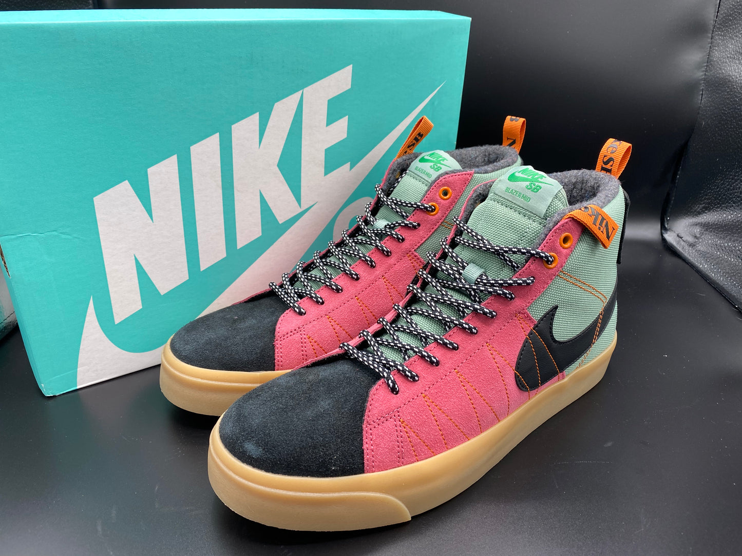 Nike SB Zoom Blazer Mid PRM "Acclimate Jade Smoke" Size M 8.5 W 10