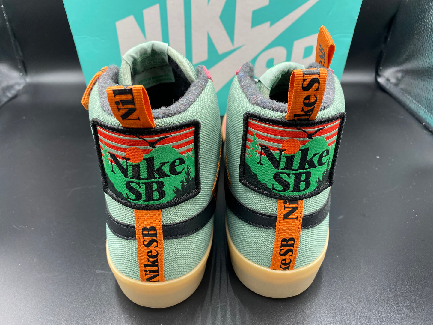 Nike SB Zoom Blazer Mid PRM "Acclimate Jade Smoke" Size M 8.5 W 10