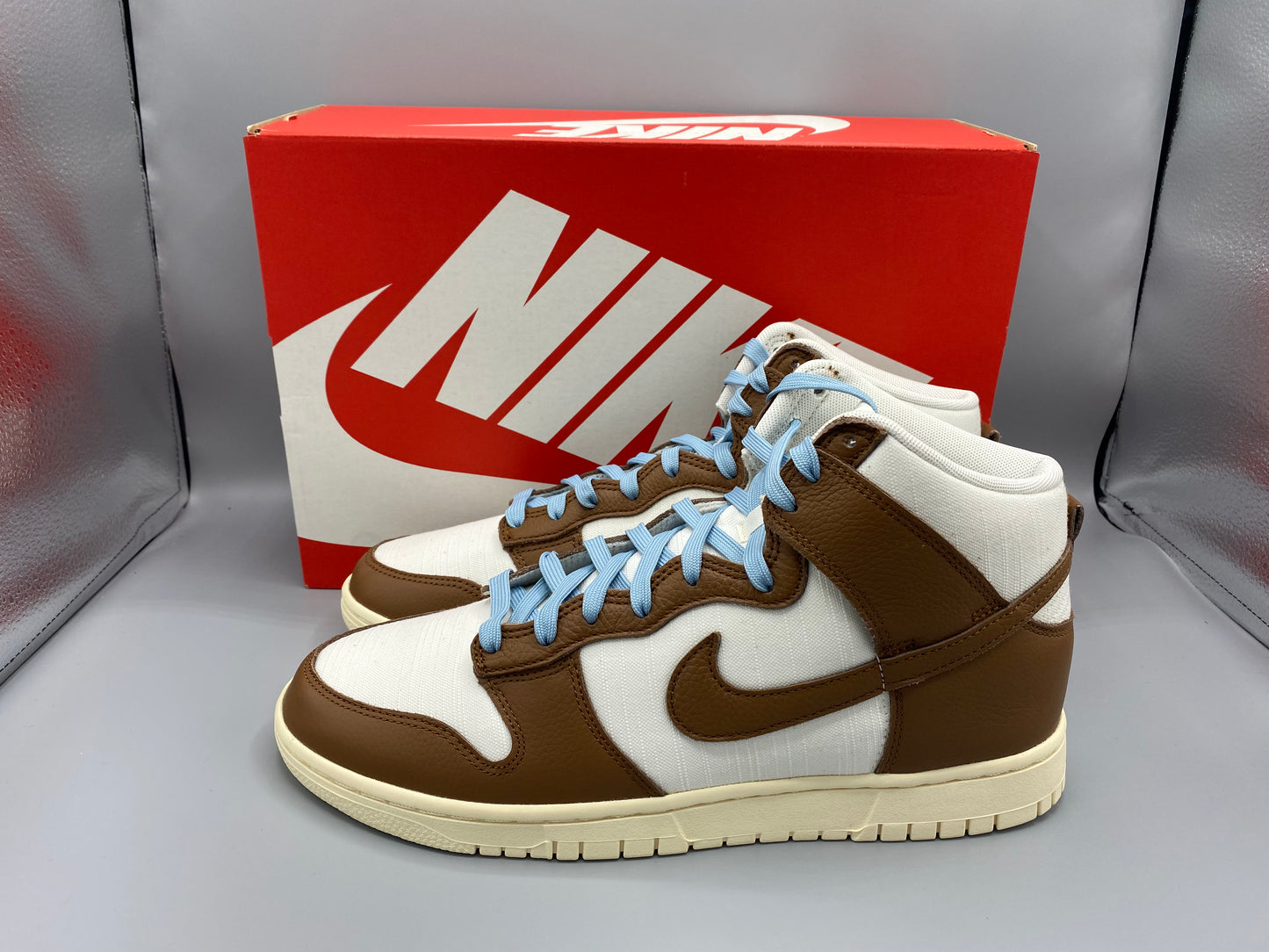 Nike Dunk High Retro PRM "Pecan" Size M 10.5 W 12