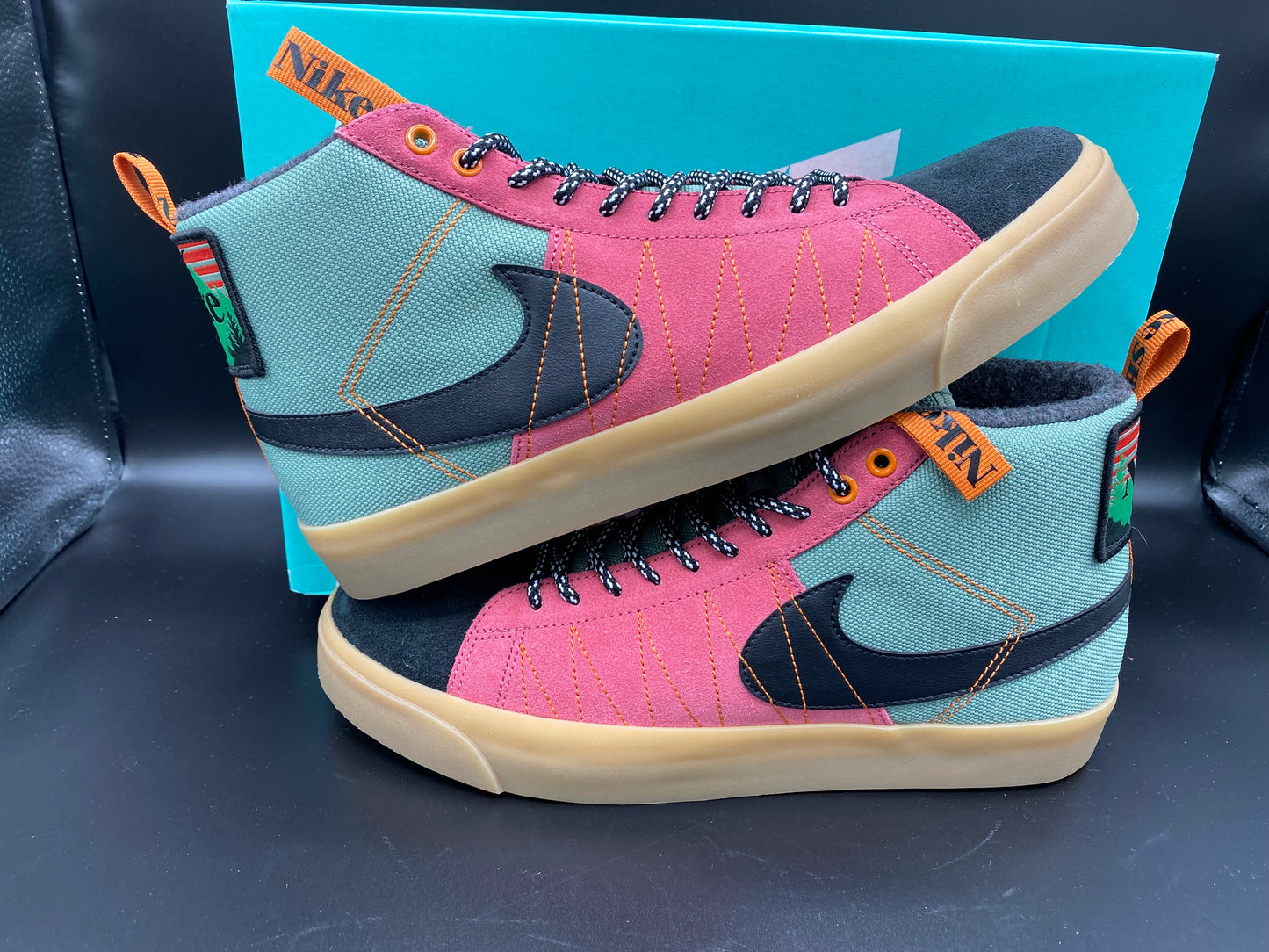 Nike SB Zoom Blazer Mid PRM "Acclimate Jade Smoke" Size M 8.5 W 10