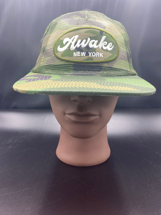 AWAKE NY Camo Snap Back