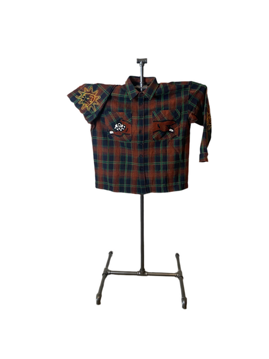BBC Ice Cream Split Jacket Plaid Size XL