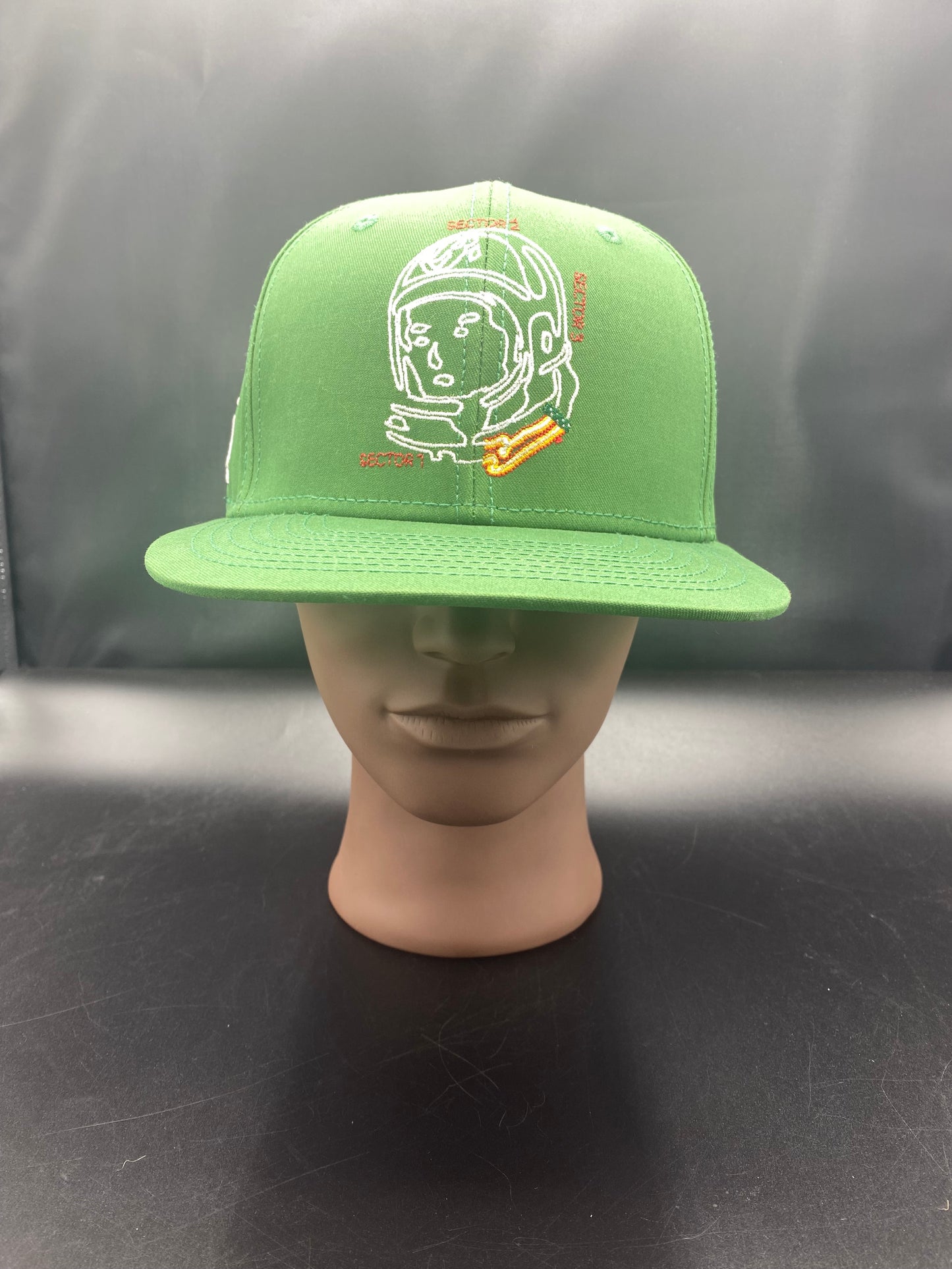 BB Billionaire Boys Helmet Snapback Hat Garden Green