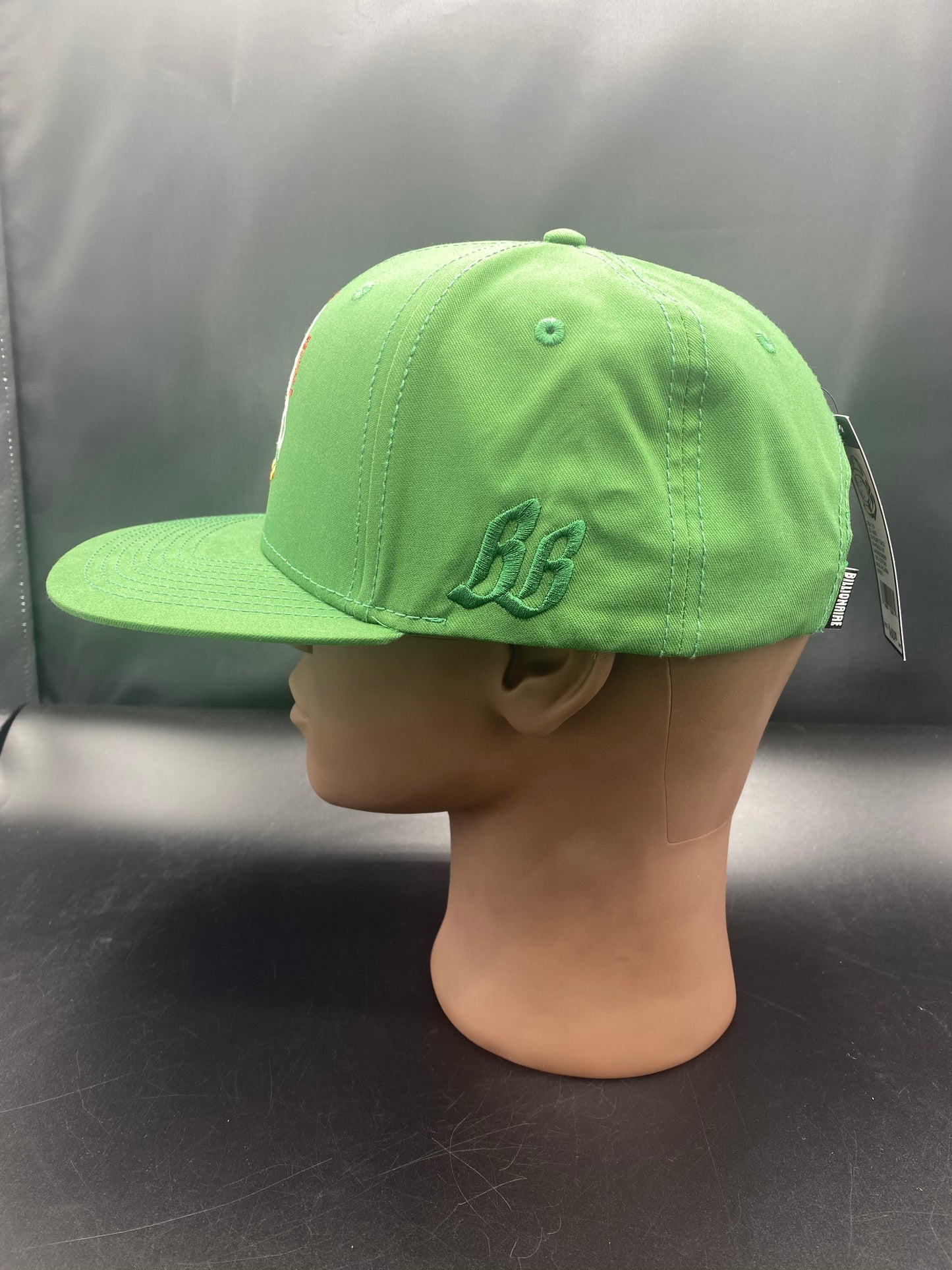 BB Billionaire Boys Helmet Snapback Hat Garden Green