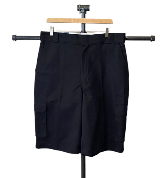DICKIES MENS FLEX RELAXED FIT CARGO SHORTS BLACK W36 Flex 13-Inch SIZE 36