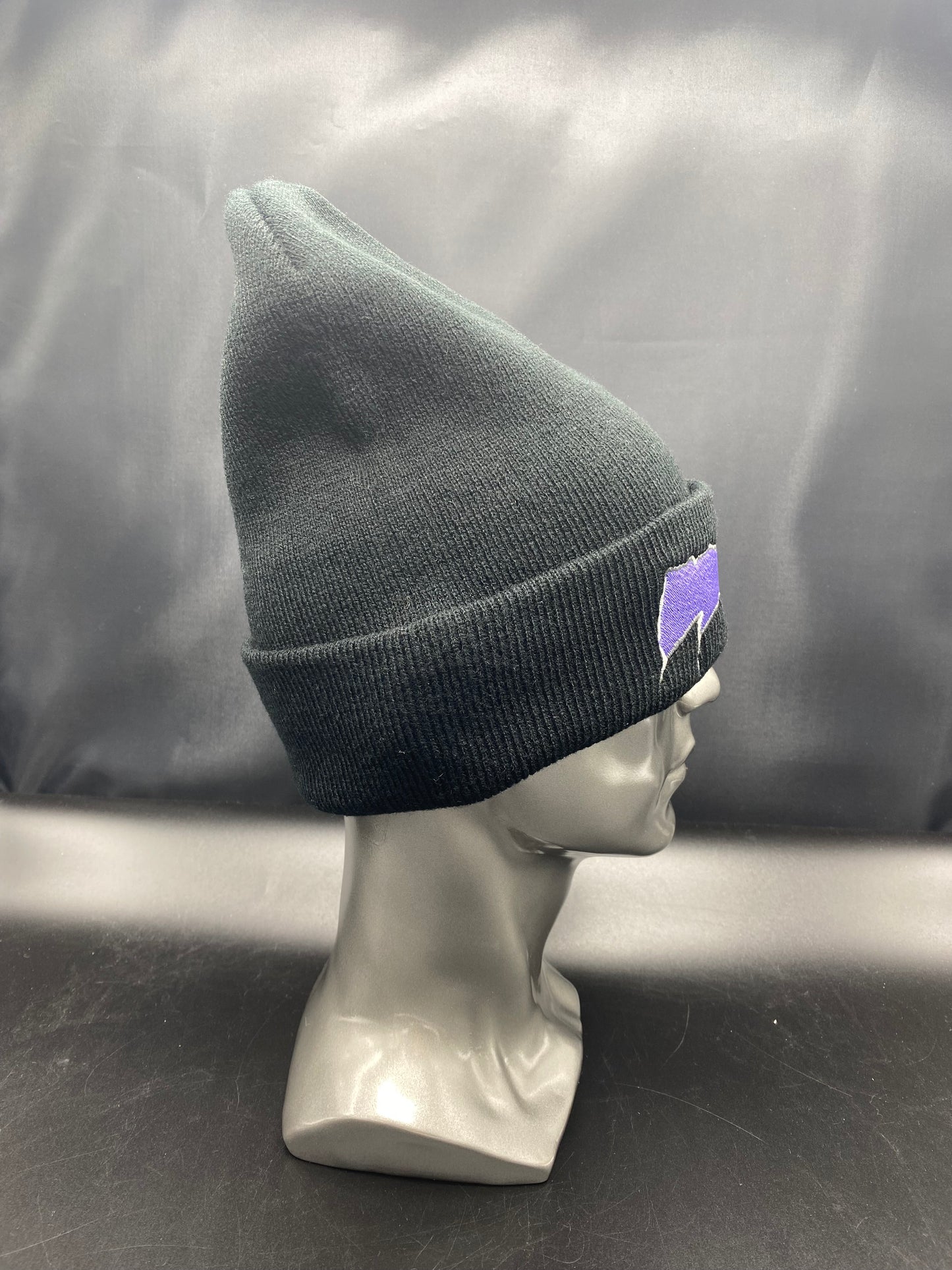 Fucking Awesome Beanie Black Purple