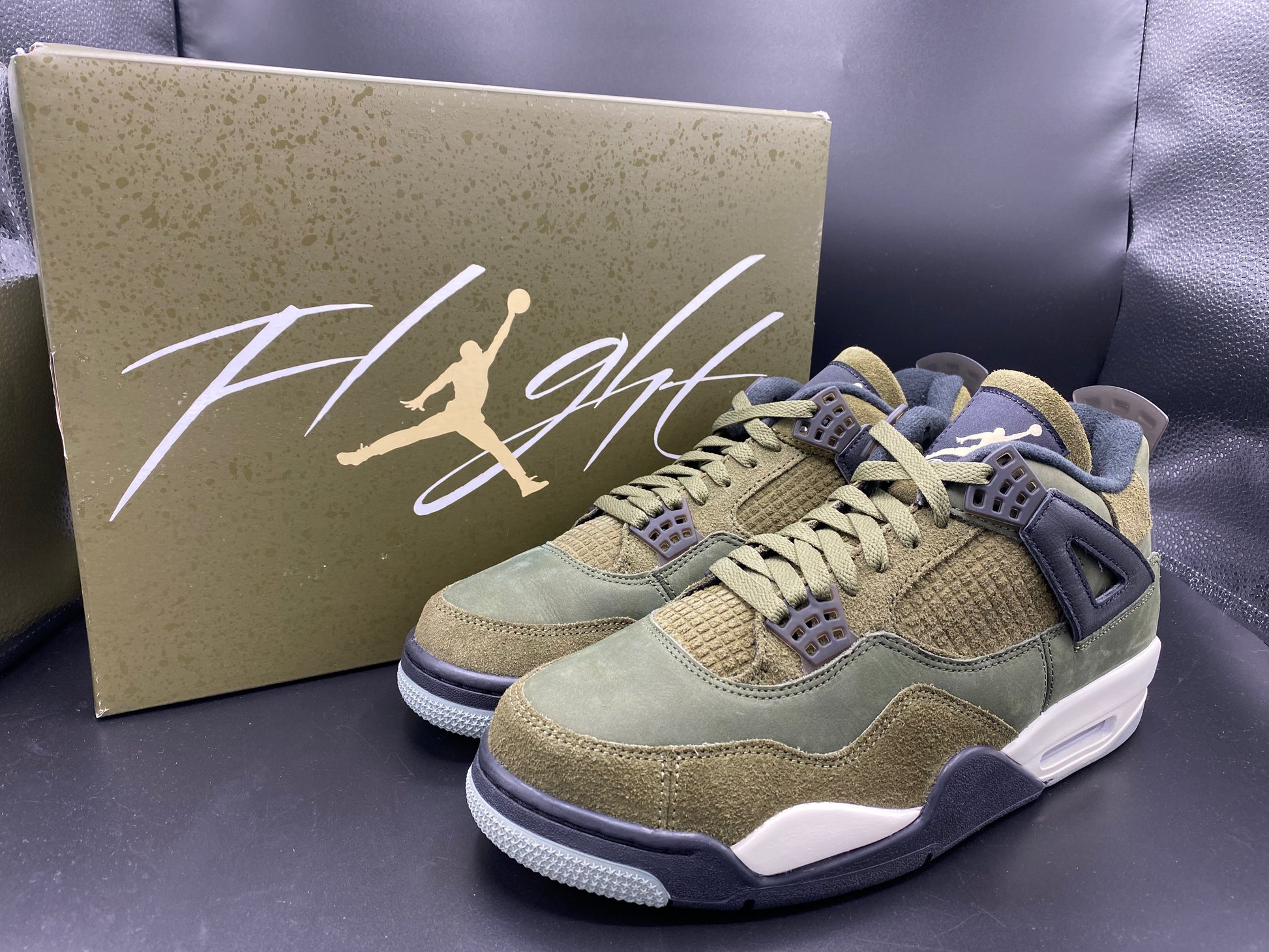 Jordan 4 retro olive discount