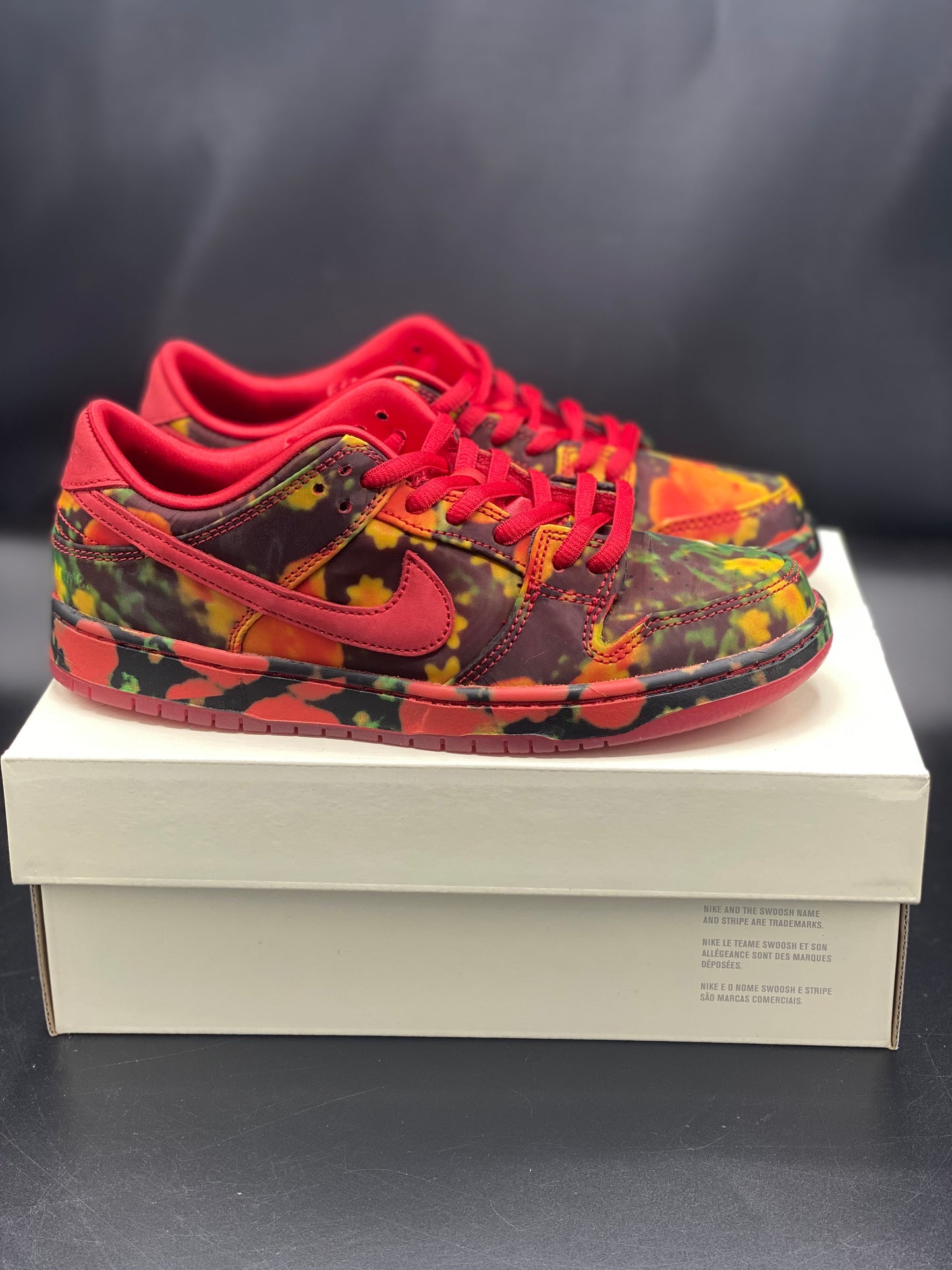 NIKE THE WIZARD OF OZ x Dunk Low Poppy Field Size 3 Y