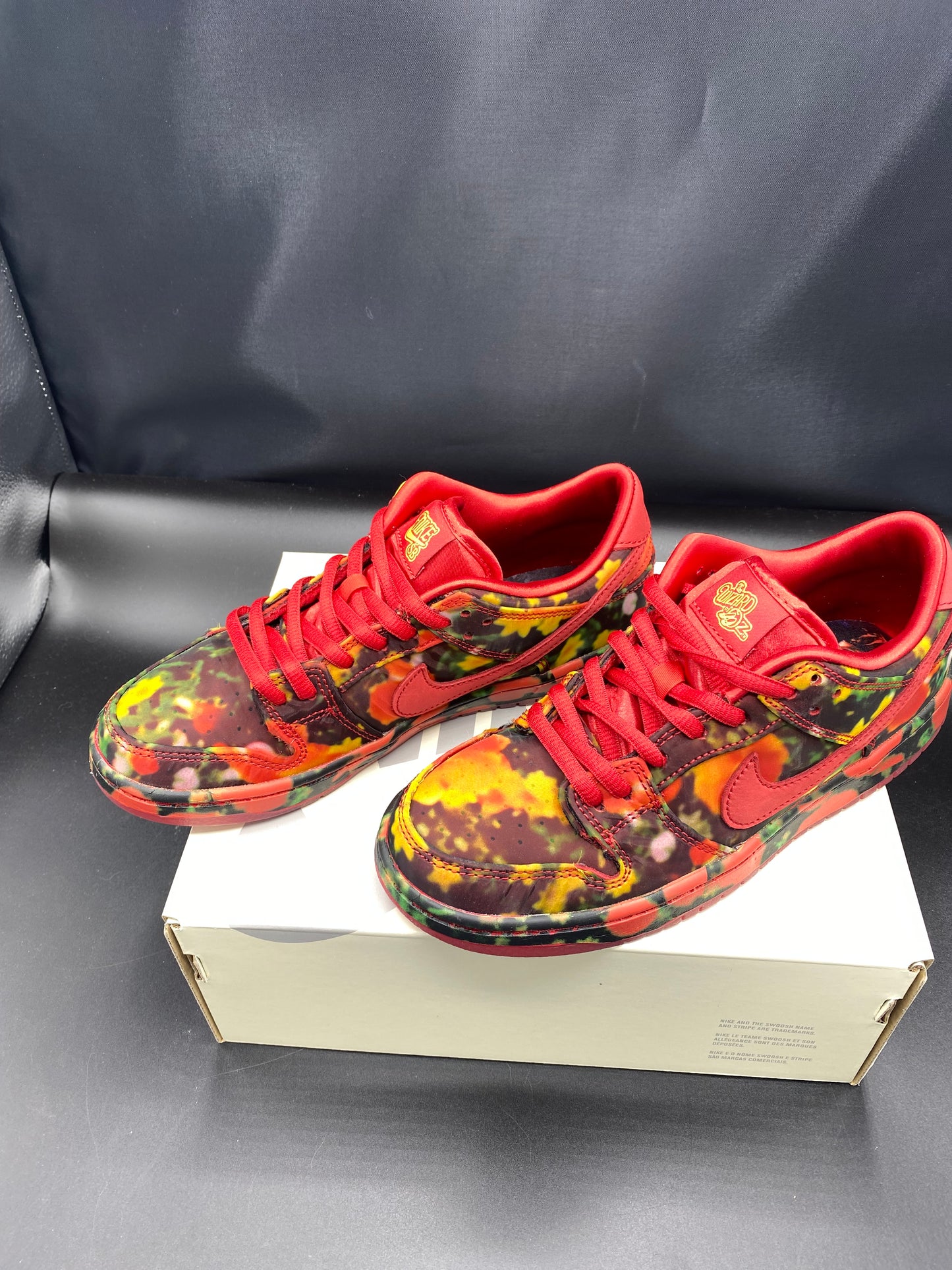 NIKE THE WIZARD OF OZ x Dunk Low Poppy Field Size 3 Y