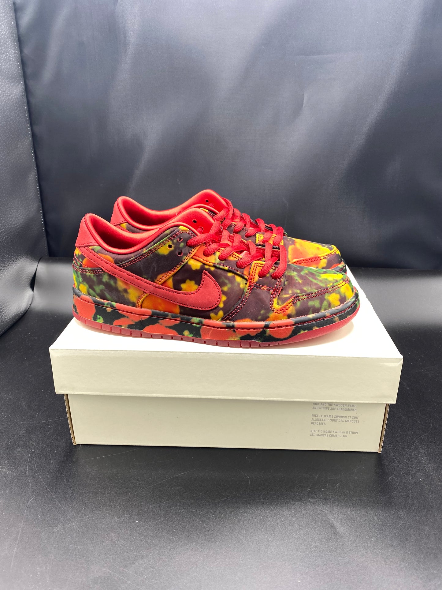 NIKE THE WIZARD OF OZ x Dunk Low Poppy Field Size 3 Y