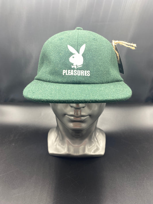 Pleasures PB Wool Strapback Hat Green