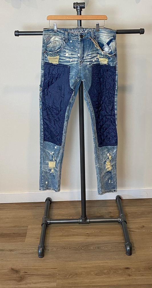 SMUGGLERS MOON MENS JEANS W34 L32