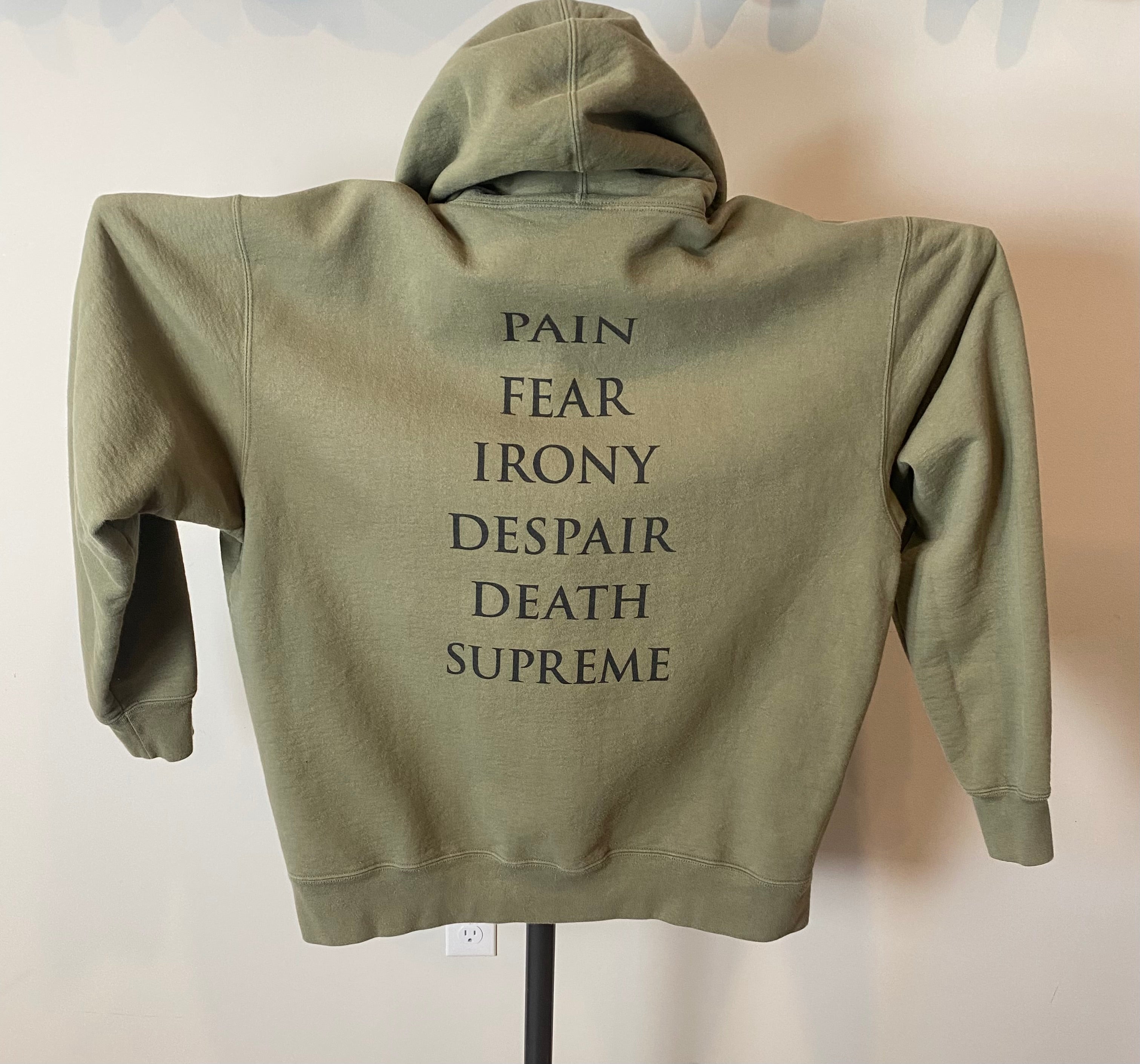 Supreme/The Crow Hooded store Sweatshirt