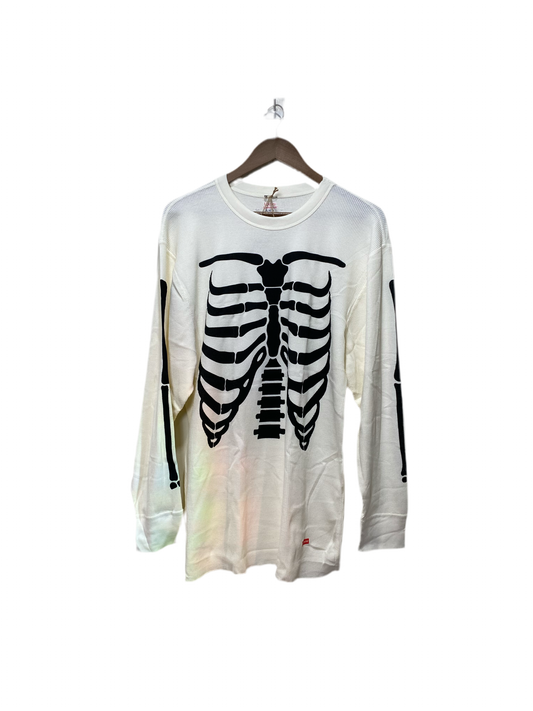 Supreme x Hanes Bones Thermal Crew White Size XL