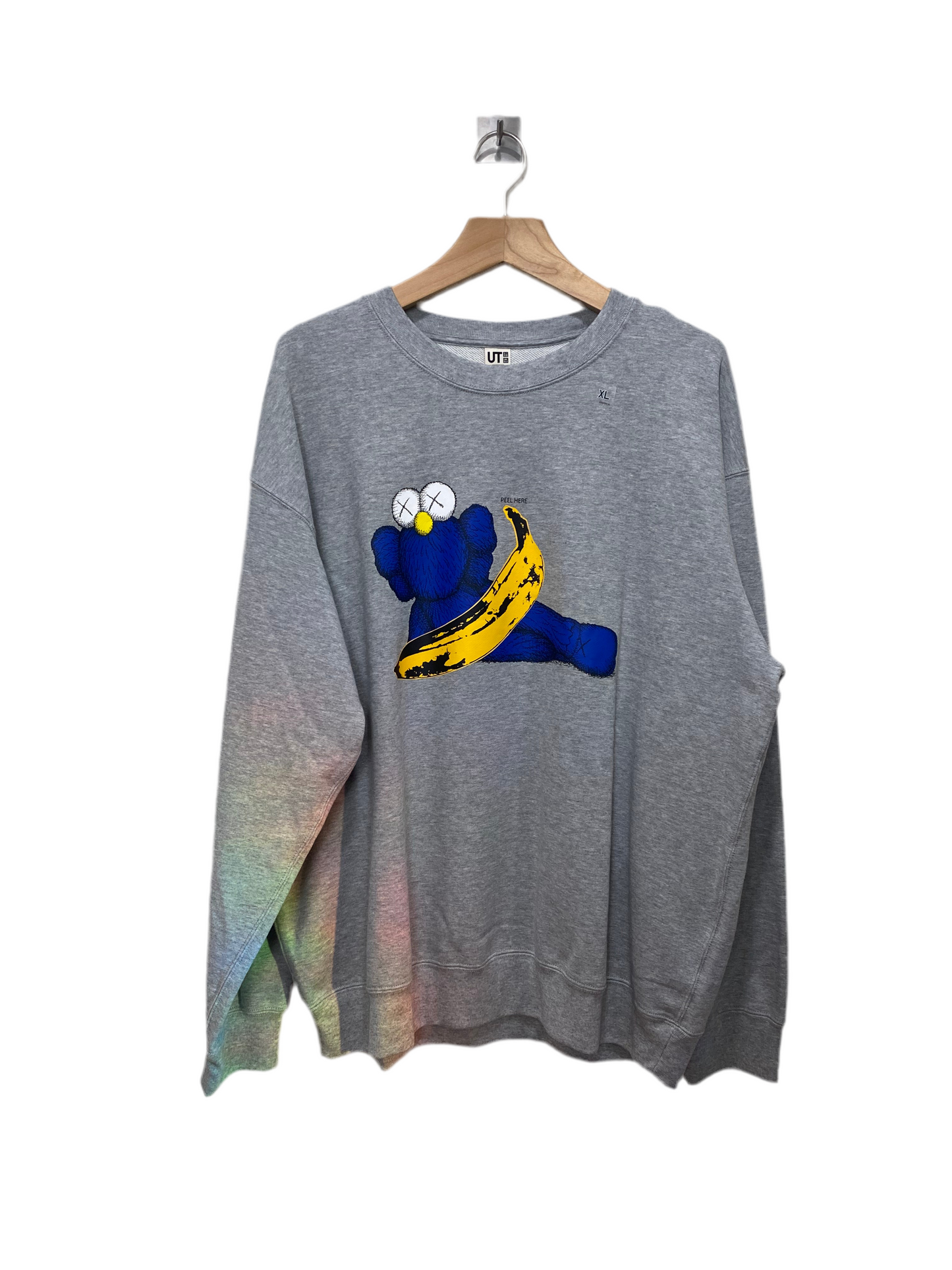 Uniqlo KAWS + Warhol Graphic Sweatshirt Size XL