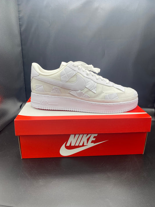 NIKE AIR FORCE 1 SP WHITE/WHITE-WHITE BILLIE EILISH SIZE M 14 W 15.5