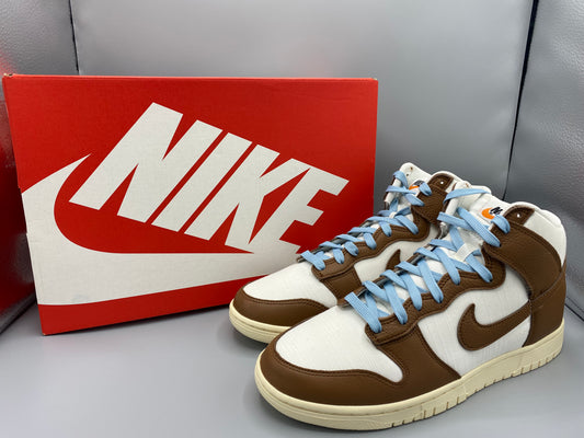 Nike Dunk High Retro PRM   "Pecan" Size M 10.5 W 12