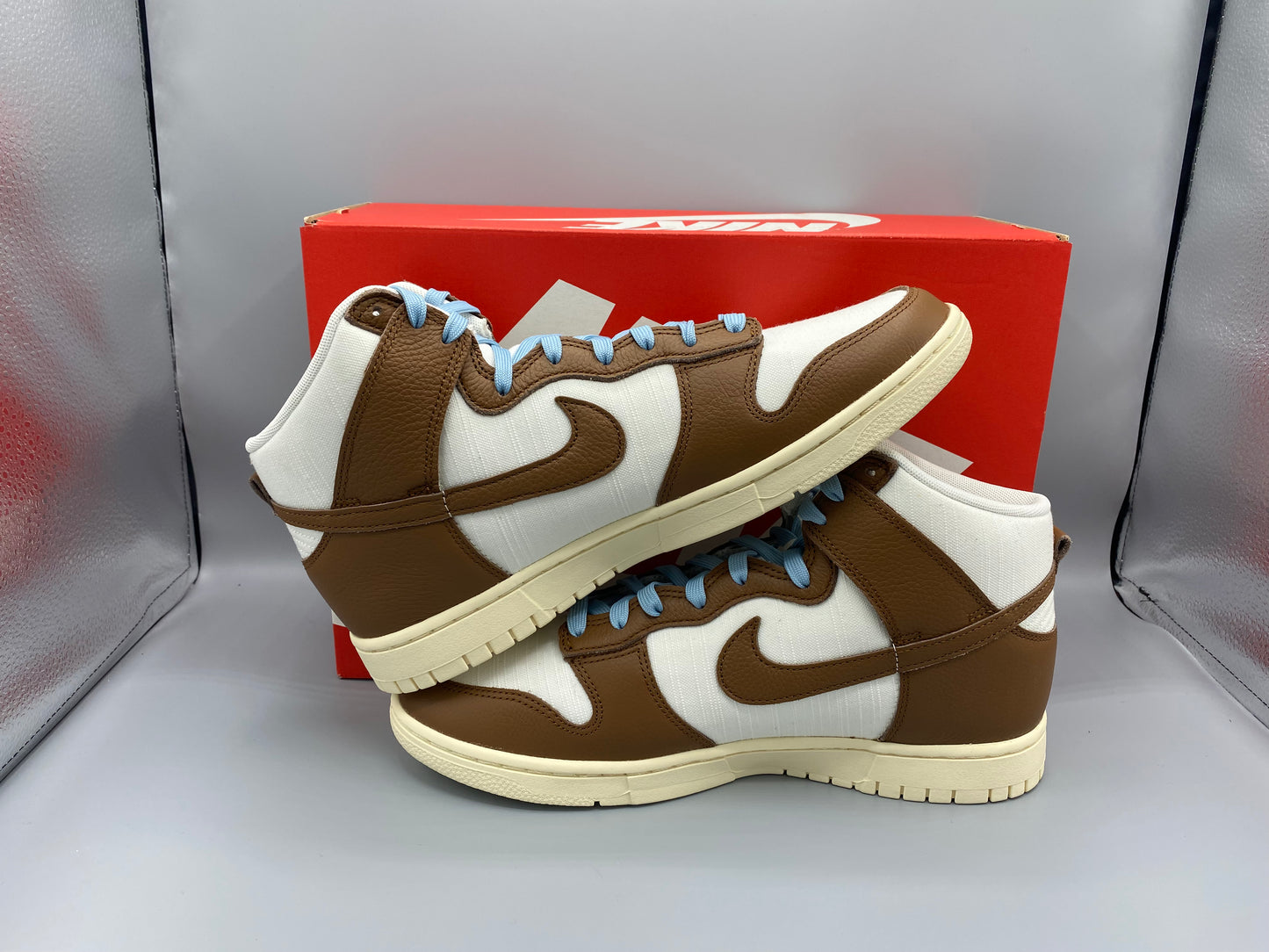 Nike Dunk High Retro PRM   "Pecan" Size M 10.5 W 12