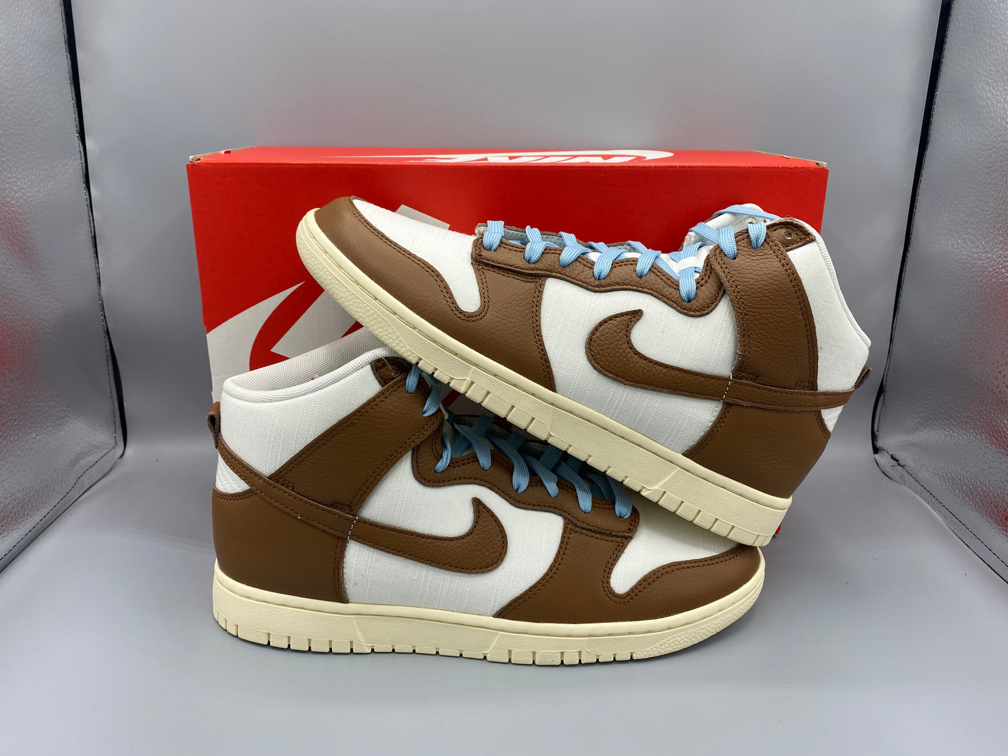 Nike Dunk High Retro PRM   "Pecan" Size M 10.5 W 12