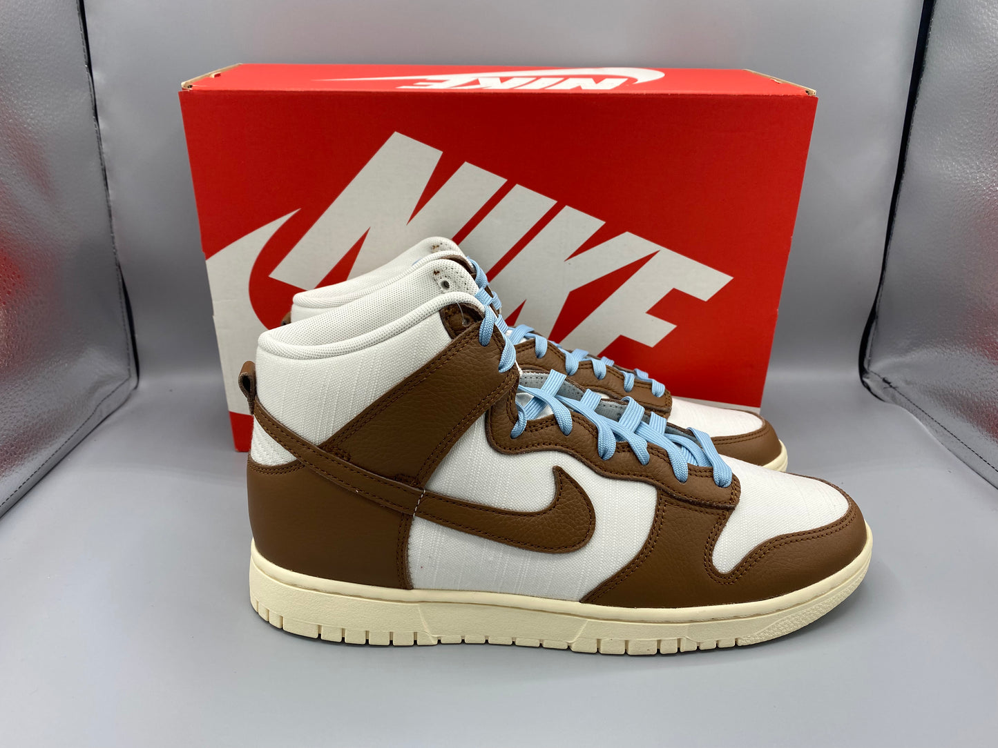 Nike Dunk High Retro PRM   "Pecan" Size M 10.5 W 12