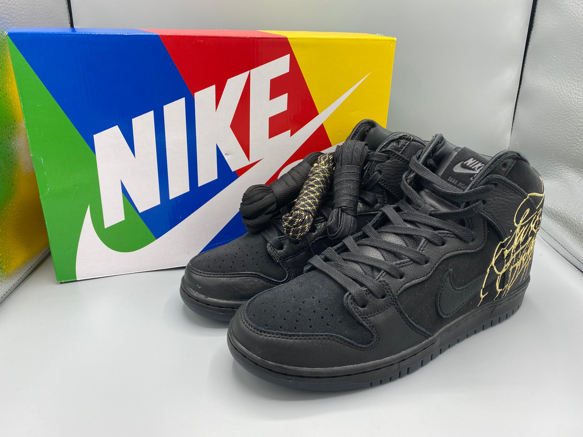Nike sb dunk high neckface sale