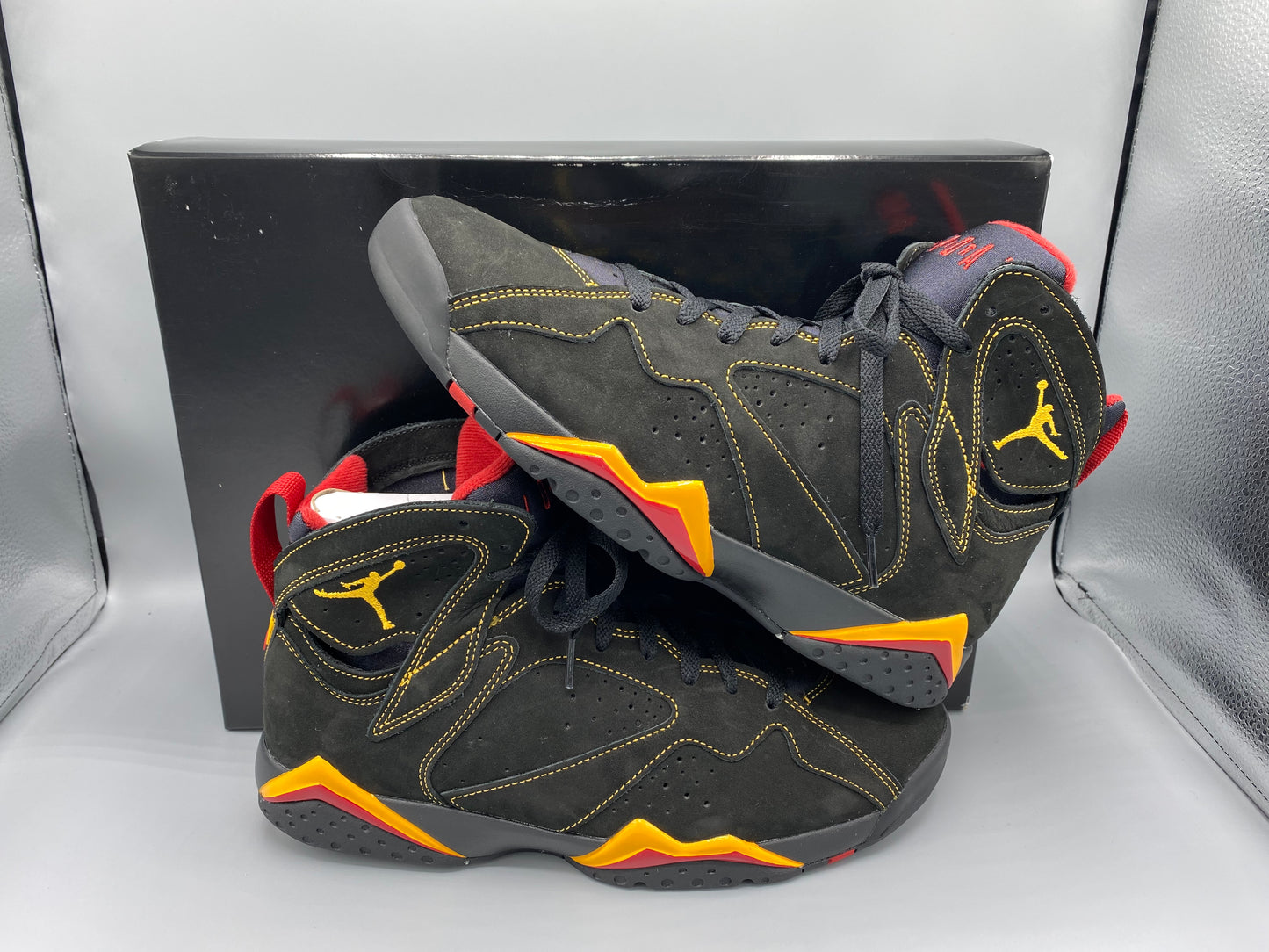 Air Jordan 7 Retro " Citrus " Size M 10.5 W 12