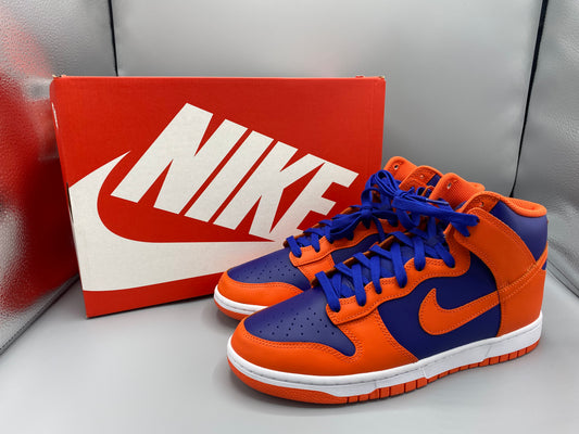 Nike Dunk High Retro "Knicks" Size M 10.5 W 12